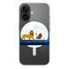 Чохол прозорий Print Lion King with MagSafe для iPhone 17 Air Friends