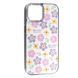 Чехол Cute Flowers with MagSafe для iPhone 15 PRO MAX Milk