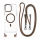 Чохол Crossbody Case MagSafe на шнурку для iPhone 15 PRO MAX Brown