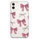 Чохол прозорий Print Mood swings для iPhone 12 MINI Bow Pink - ash-mobile.com.ua - фото 1