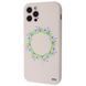 Чохол WAVE Ukraine Edition Case with MagSafe для iPhone 11 Flowers Antique White - ash-mobile.com.ua - фото 1