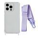 Чохол прозорий з ремінцем для iPhone 13 MINI Glycine - ash-mobile.com.ua - фото 1