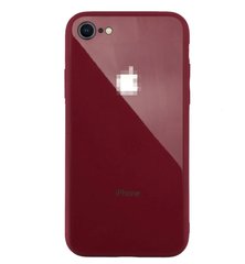 Чехол Glass Pastel Case для iPhone 7 | 8 | SE 2 | SE 3 Camelia купить