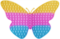 Pop-It іграшка SUPER BIG Butterfly (Метелик) 44/29см Yellow/Blue купити