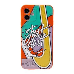 Чохол Brand Picture Case для iPhone 12 Just Do It Orange купити