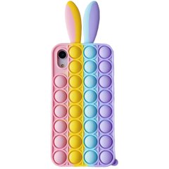 Чохол Pop-It Case для iPhone XR Rabbit Light Pink/Glycine купити