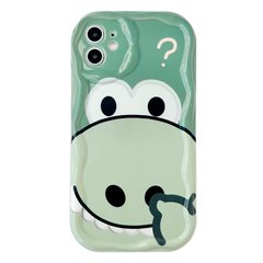 Чехол 3D Dinosaur Case для iPhone 12 Green купить