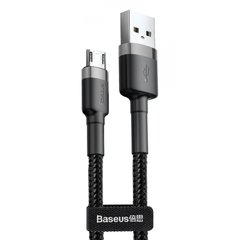 Кабель Baseus Cafule Micro-USB 2.4A (1m) Gray/Black купить