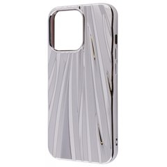 Чехол WAVE Gradient Patterns Case для iPhone 12 PRO MAX Silver glossy купить