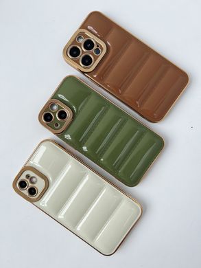 Чохол Silicone Inflatable Case для iPhone 12 PRO MAX Brown - ash-mobile.com.ua - фото 5