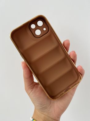 Чохол Silicone Inflatable Case для iPhone 12 PRO MAX Brown - ash-mobile.com.ua - фото 3