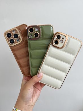 Чохол Silicone Inflatable Case для iPhone 12 PRO MAX Brown - ash-mobile.com.ua - фото 2