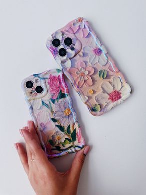 Чехол гальванический с 3D эффектом для iPhone 14 Blue - ash-mobile.com.ua - фото 2