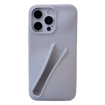 Чохол Lipstick Case для iPhone 14 PRO Grey - ash-mobile.com.ua - фото 1