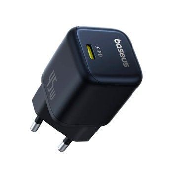 МЗП Baseus PicoGo GaN Fast Charger 1C 45W Black - ash-mobile.com.ua - фото 1