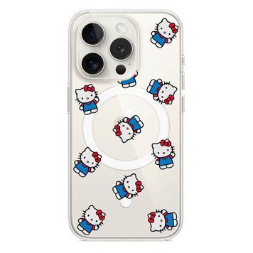 Чохол прозорий Print Hello Kitty with MagSafe для iPhone 11 PRO MAX Whole Blue - ash-mobile.com.ua - фото 1