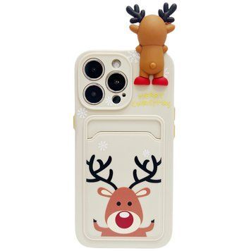 Чехол Deer Pocket Case для iPhone 14 PRO MAX Beige - ash-mobile.com.ua - фото 1