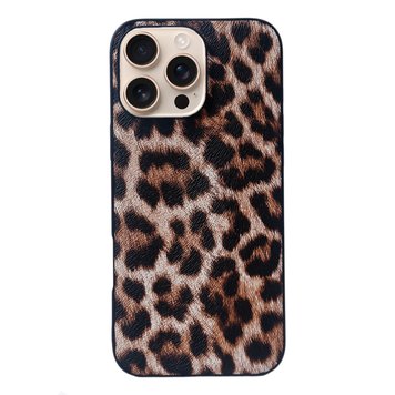 Чохол Leopard spots для iPhone 16 PRO Brown - ash-mobile.com.ua - фото 1