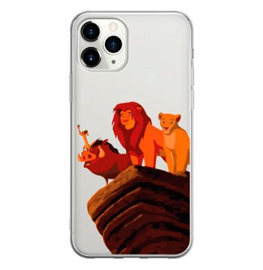Чехол прозрачный Print Lion King для iPhone 12 | 12 PRO Family купить