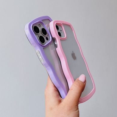 Чехол Waves Case для iPhone 13 PRO MAX Purple - ash-mobile.com.ua - фото 2