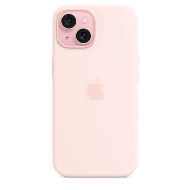Чехол Silicone Case Full OEM+MagSafe для iPhone 15 Light Pink - ash-mobile.com.ua - фото 2