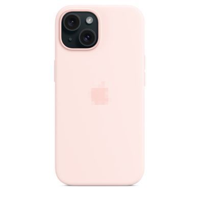 Чехол Silicone Case Full OEM+MagSafe для iPhone 15 Light Pink - ash-mobile.com.ua - фото 5