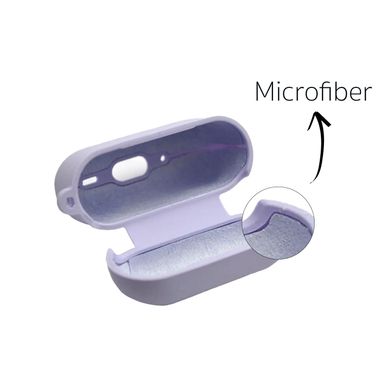 Чохол з мікрофіброю для AirPods PRO Lilac Cream