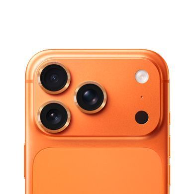 Защитное стекло Metal Classic на камеру для iPhone 17 PRO | 17 PRO MAX Gold