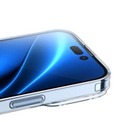 Чехол прозрачный Baseus FULL+CAMERA Case для iPhone 15 PRO MAX - ash-mobile.com.ua - фото 3