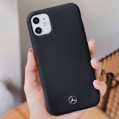 Чохол Silicone Mercedes-Benz Case для iPhone 12 | 12 PRO Blue - ash-mobile.com.ua - фото 3