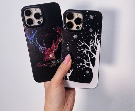 Чехол Silicone New Year для iPhone 15 PRO Merry Christmas Deer - ash-mobile.com.ua - фото 3