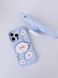 Чехол 3D Sheep Case для iPhone 15 Blue