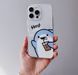 Чохол прозорий Print Shark для iPhone 6 Plus | 6s Plus Shark More