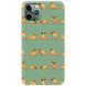 Чехол Wave Print Case для iPhone 11 PRO Green Pug Yoga купить