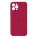 Чехол Silicone Case Full + Camera для iPhone 13 PRO MAX Rose Red