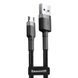 Кабель Baseus Cafule Micro-USB 2.4A (1m) Gray/Black