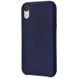 Чохол Leather Case GOOD для iPhone XR Midnight Blue купити