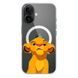 Чохол прозорий Print Lion King with MagSafe для iPhone 17 Air Simba Evil