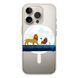 Чохол прозорий Print Lion King with MagSafe для iPhone 16e | 17e Friends - ash-mobile.com.ua - фото 1