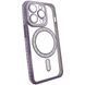 Чехол Diamond Shining with MagSafe для iPhone 16 PRO MAX Deep Purple