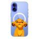 Чохол прозорий Print Lion King with MagSafe для iPhone 17 Air Simba Evil