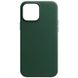 Чехол ECO Leather Case with MagSafe and Animation для iPhone 13 PRO MAX Military Green