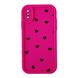 Чехол Wilkins Case для iPhone X | XS Tiny Hearts Electric Pink - ash-mobile.com.ua - фото 1