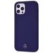 Чохол Silicone Mercedes-Benz Case для iPhone 12 | 12 PRO Blue