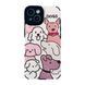 Чехол Ribbed Case для iPhone 15 Dogs - ash-mobile.com.ua - фото 1