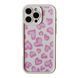 Чохол Wilkins Case для iPhone 12 PRO MAX Hearts Biege/Pink - ash-mobile.com.ua - фото 1