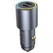 Автомобільний ЗП Proove Double Energy 50W (Type-C + Type-C) Metal Gray