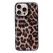 Чохол Leopard spots для iPhone 16 PRO Brown