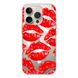 Чохол прозорий Print Love Kiss with MagSafe для iPhone 16 PRO MAX Lips - ash-mobile.com.ua - фото 1