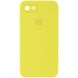 Чохол Silicone Case FULL+Camera Square для iPhone 7 | 8 | SE 2 | SE 3 Yellow